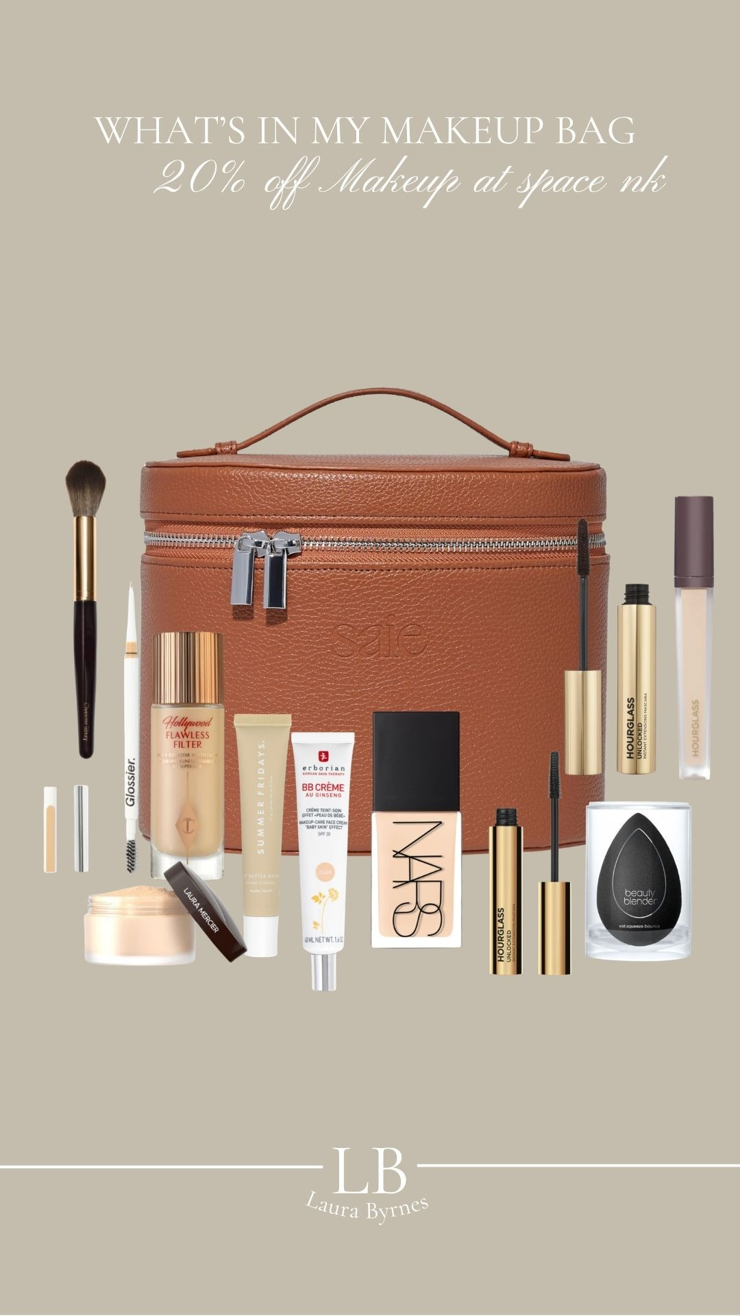 What's In My Makeup Bag from Space NK, which currently have 20% off for the bank holiday weekend! 


Makeup Bag Essentials, Everyday Glowy Makeup, Neutral Everyday Glam, Charlotte Tilbury Flawless Filter, NARS Base Makeup, Laura Mercier Setting Powder, Beautyblender Sponge, Summer Makeup Essentials  

 #LTKuk #LTKsummer #LTKbeauty
