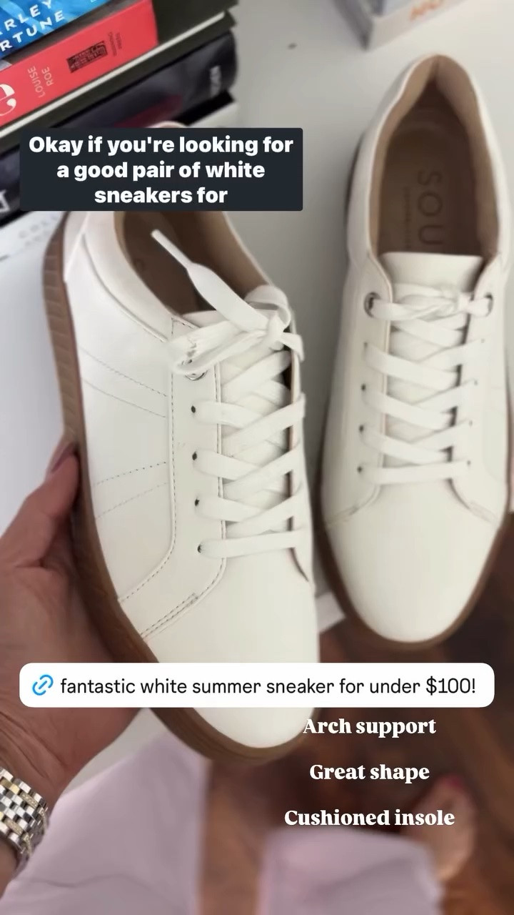 Comfortable white sneaker! @naturalizer