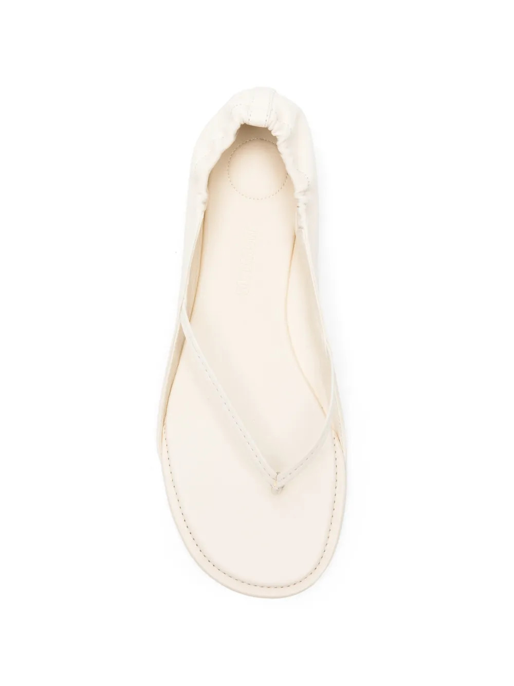 gathered flat sandals | Farfetch Global