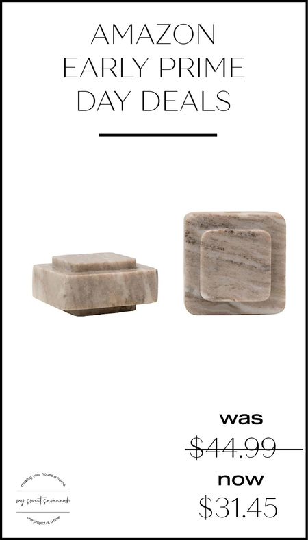 Marble bookends on sale with amazon early access sale. 

Prime day deals. 
Home decor. 
Neutral design. 

#LTKsalealert #LTKhome #LTKxPrimeDay