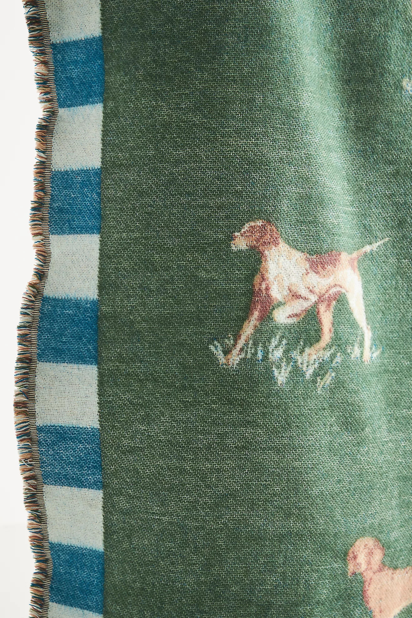 Woven Jacquard Patterned Throw Blanket | Anthropologie (US)