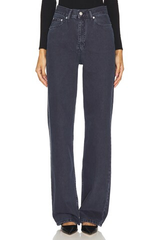 Dr. Denim Echo Straight Leg in Washed Navy from Revolve.com | Revolve Clothing (Global)