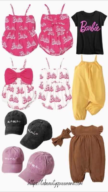 New born baby Barbie outfits|   toddler + youth Barbie collection inspiration | mommy and me barbie inspiration outfit ♡

I may suggest similar products, if applicable. 

Click here & Shop these items using my affiliate link ♡

#LTKkids #LTKbaby #LTKfamily