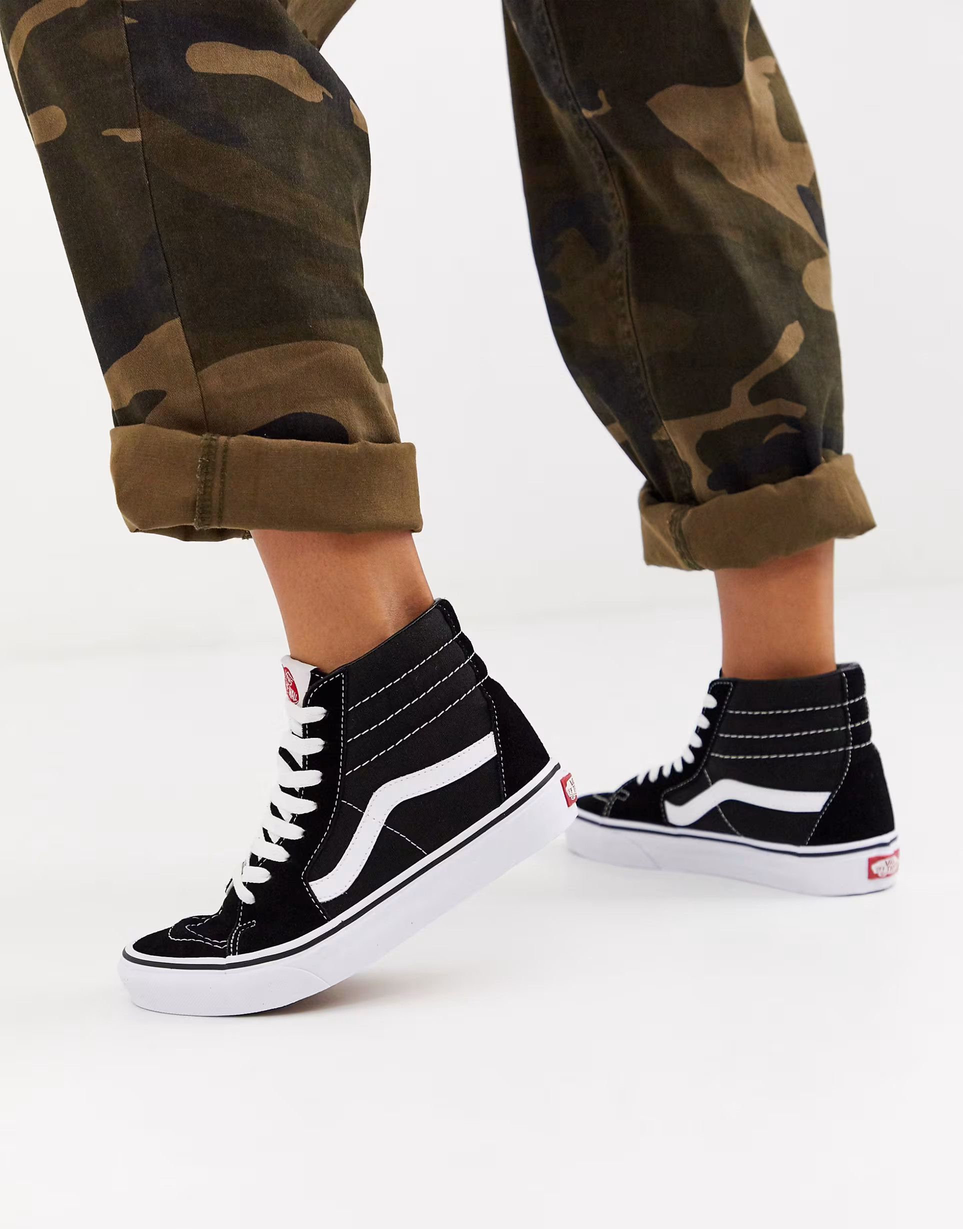 Vans SK8-Hi black sneakers | ASOS (Global)