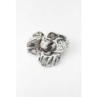 Zara - Flower Brooch In Silver - M - Woman | Zara UK