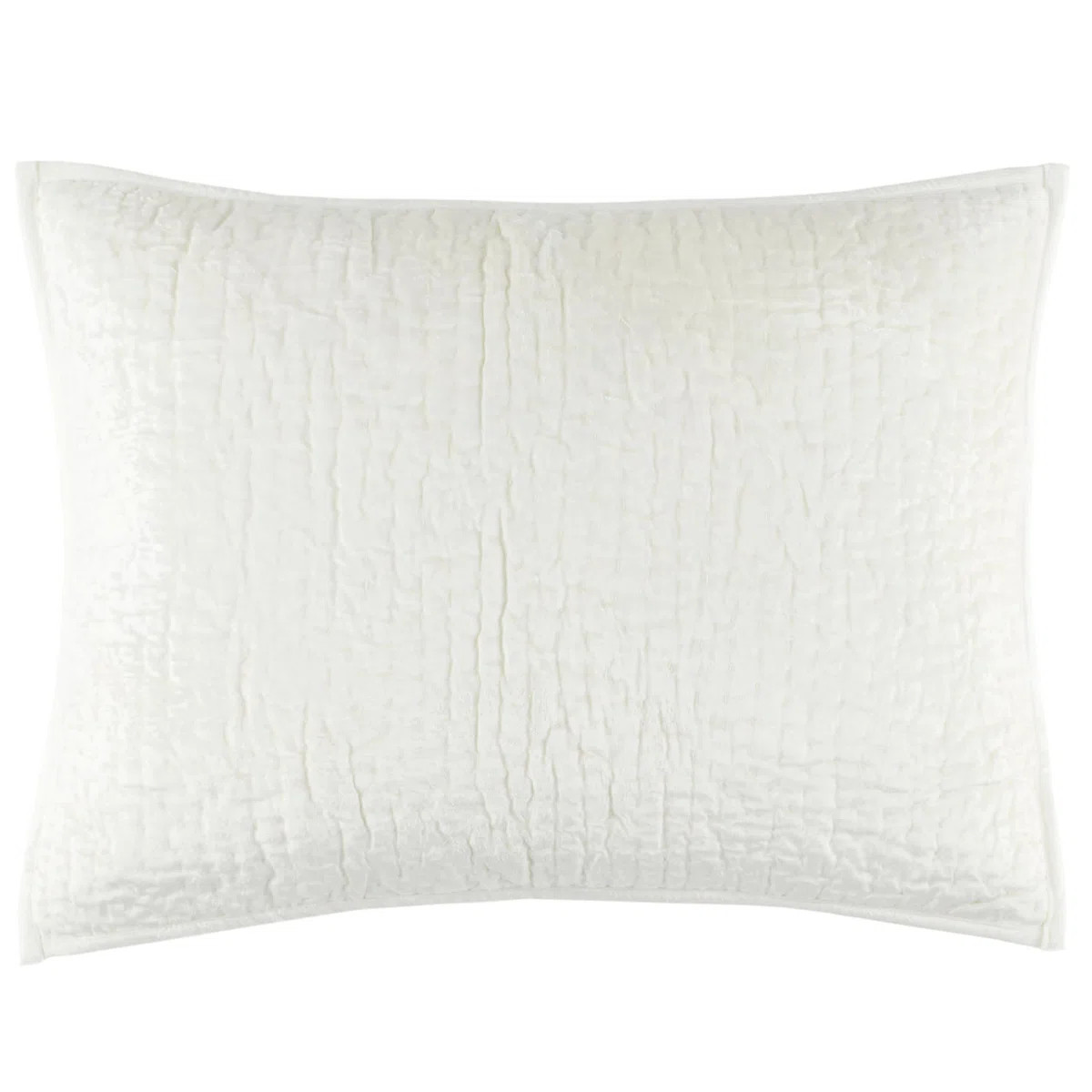 Parisienne Velvet Quilted Sham | Perigold