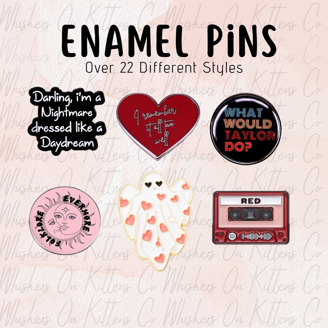 Enamel Pins Eras Tour Taylor Swift Theme - Etsy | Etsy (US)