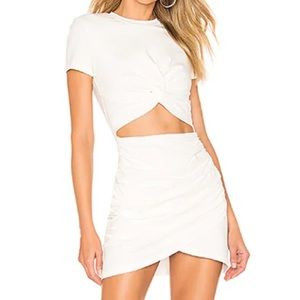 Maureen Jersey Mini Dress in White | Poshmark