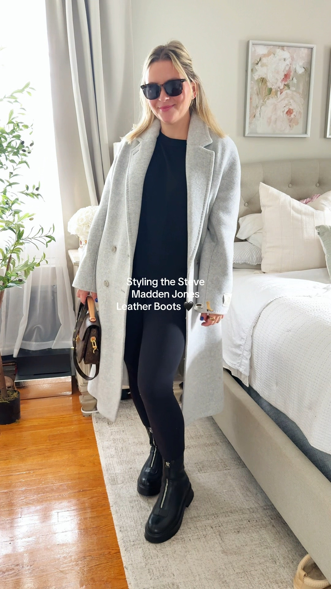 This look!!

Aritzia wool coat, Steve Madden Jones boots, minimalist winter outfit, neutral capsule wardrobe, quiet luxury fashion, elevated everyday outfit, chic mom winter style, fall to winter transitional outfit, black leather ankle boots, long tailored coat, neutral layering outfit, timeless winter fashion, winter capsule must-haves, everyday chic outfit, clean girl winter aesthetic, polished mom outfit, minimal cold weather style, black and grey outfit combo, Aritzia outerwear look, winter style essentials