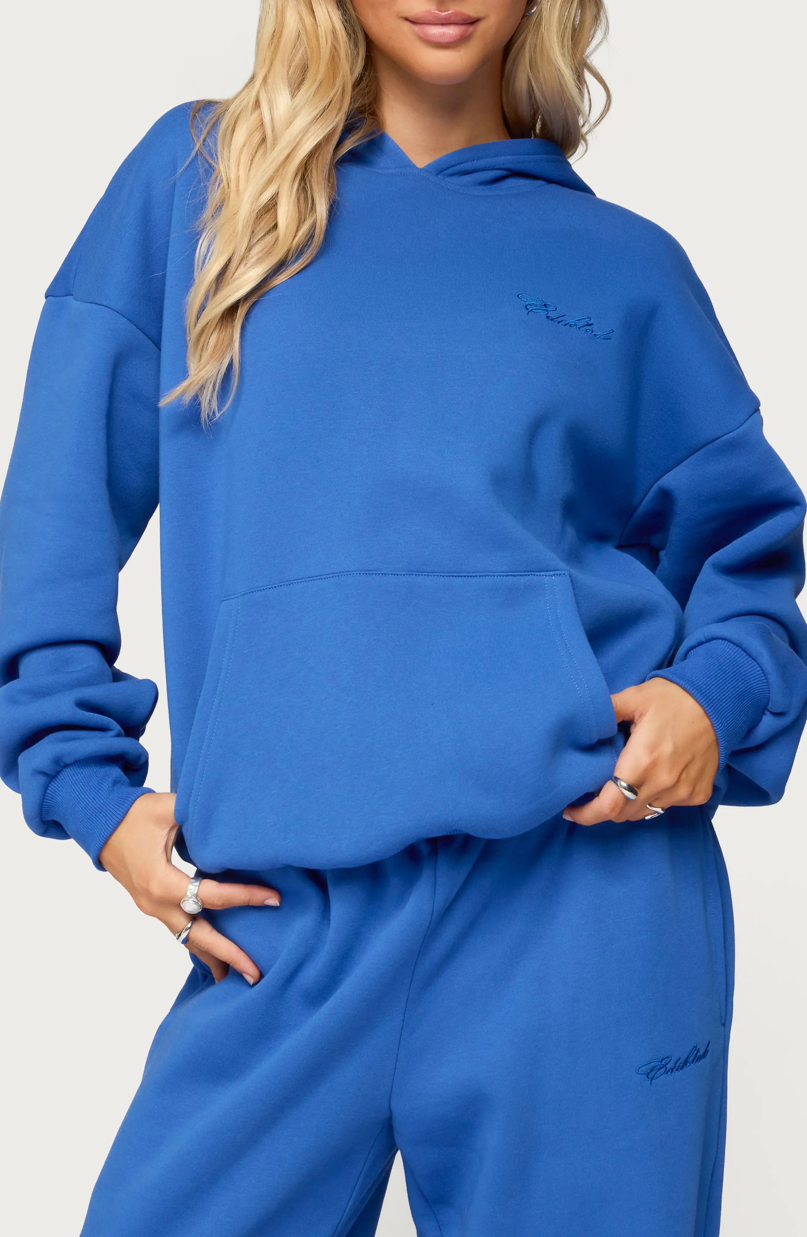 EDIKTED Basic Girl Oversize Hoodie (Women) | Nordstrom | Nordstrom