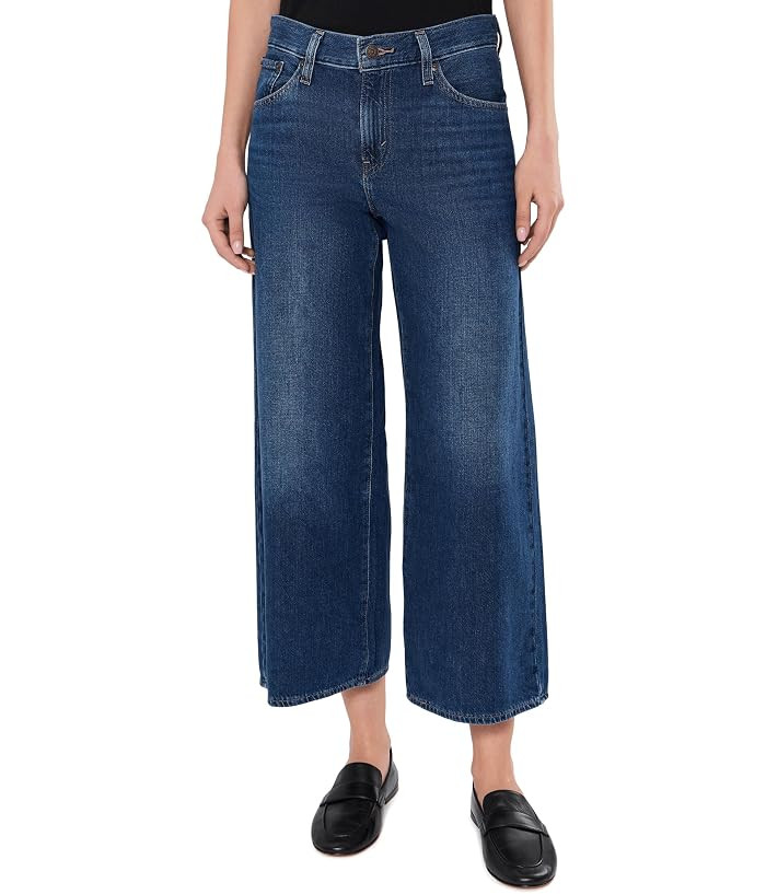 Levi's(r) Womens Middy Wide Leg Ankle Women's Clothing Kiss Goodbye : 32 27, Cotton/Denim/Elastane | Zappos.com