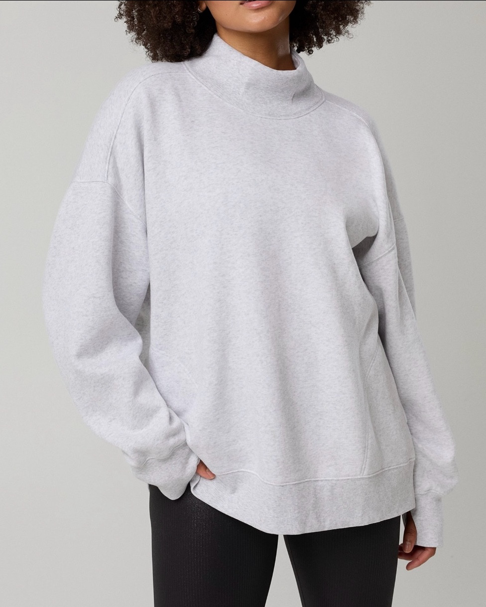 AERIE mock neck sweatshirt 

#LTKSeasonal #LTKHoliday #LTKGiftGuide