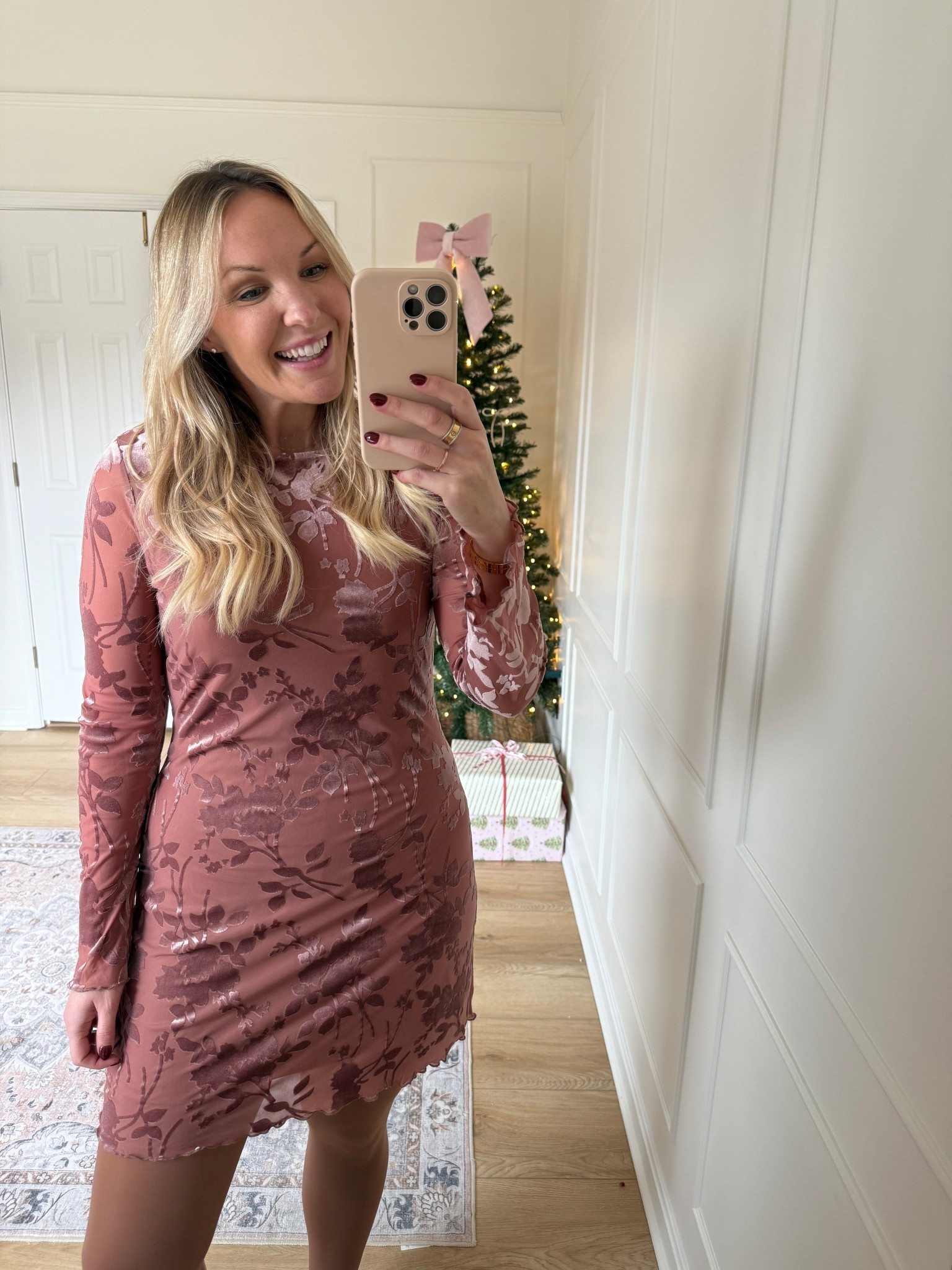 Holiday party outfit - winter dress - wearing a med

#LTKSeasonal #LTKHoliday #LTKMidsize