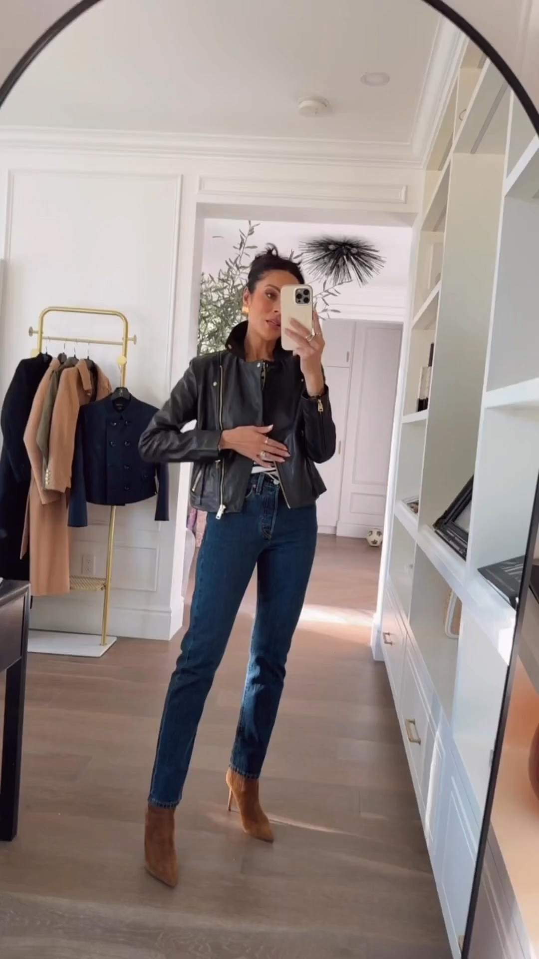 This gorgeous biker jacket I got last Nsale is part of the sale again! Sharing other jackets I found this year part of sale!! 





Leather jacket, Nsale, sale, fall, style

#LTKSeasonal #LTKOver40 #LTKSaleAlert