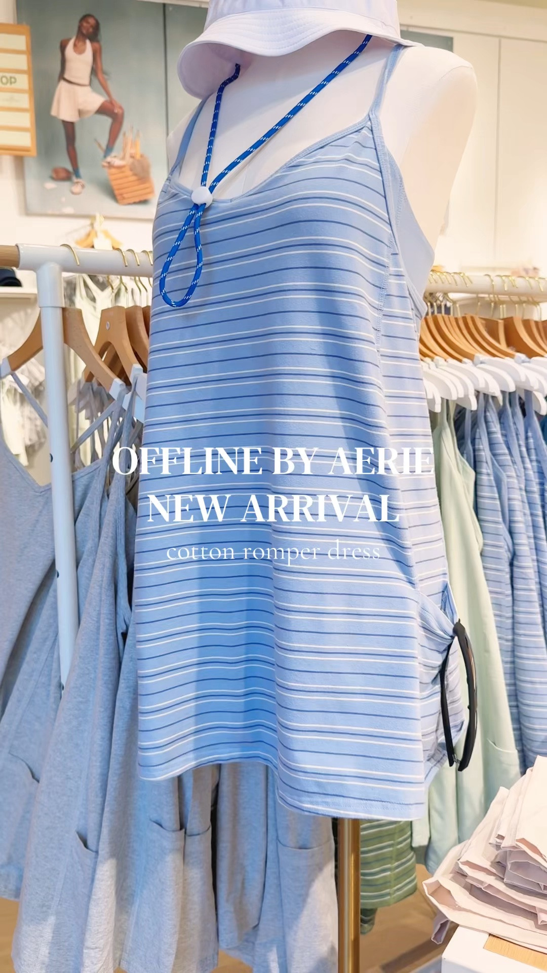 The ultimate throw-on-and-go outfit. You will live in this active romper dress all summer long 🌞🤍 

@Aerie 

#AerieReal #FPMovement #LookForLess #SummerAthleisure #ActivewearDress #TravelOutfit #SummerUniform #OOTD

#LTKU #LTKootd #LTKActive