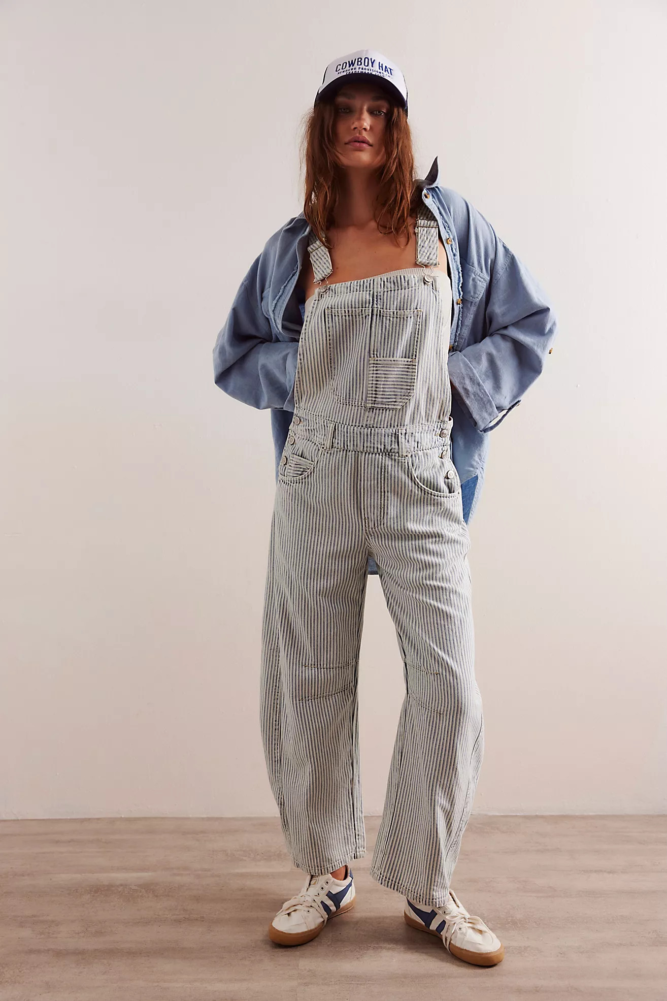 We The Free Good Luck Striped Overalls | Free People (Global - UK&FR Excluded)