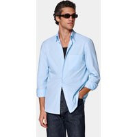 Suitsupply Light Blue Cotton Shirt | Suitsupply (US)