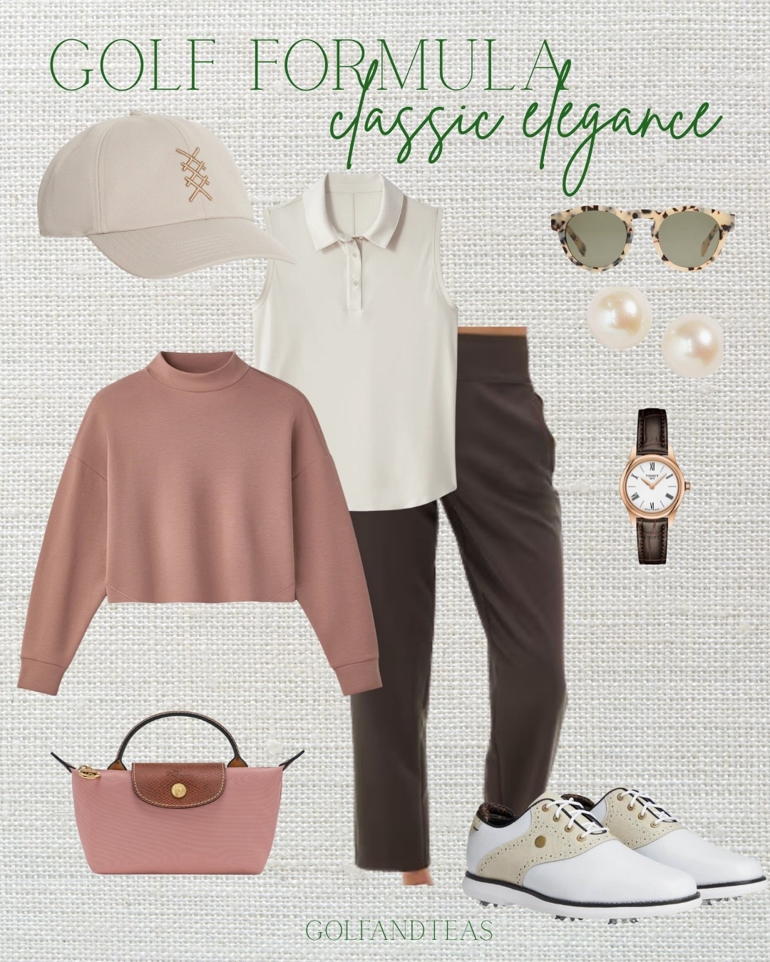 Fall golf never looked better. The color trend for fall is espresso. These pants are perfect for a fall day out on the course. They come in a variety of colors.

#LTKSeasonal #LTKActive #LTKOver40