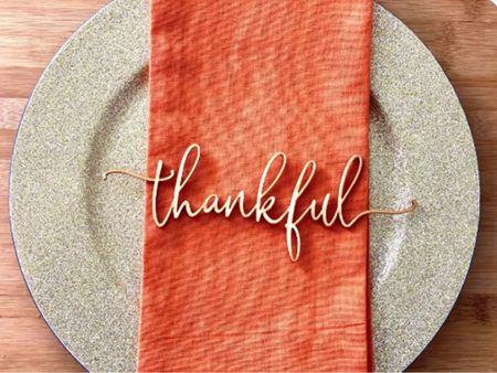 Love these thankful place settings perfect for your holiday table

#LTKHoliday #LTKSeasonal #LTKhome