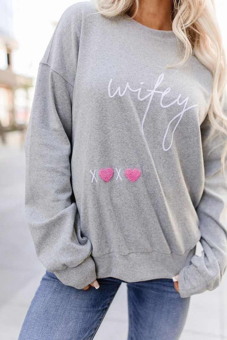 University Pullover - Wifey | Mindy Mae's Market