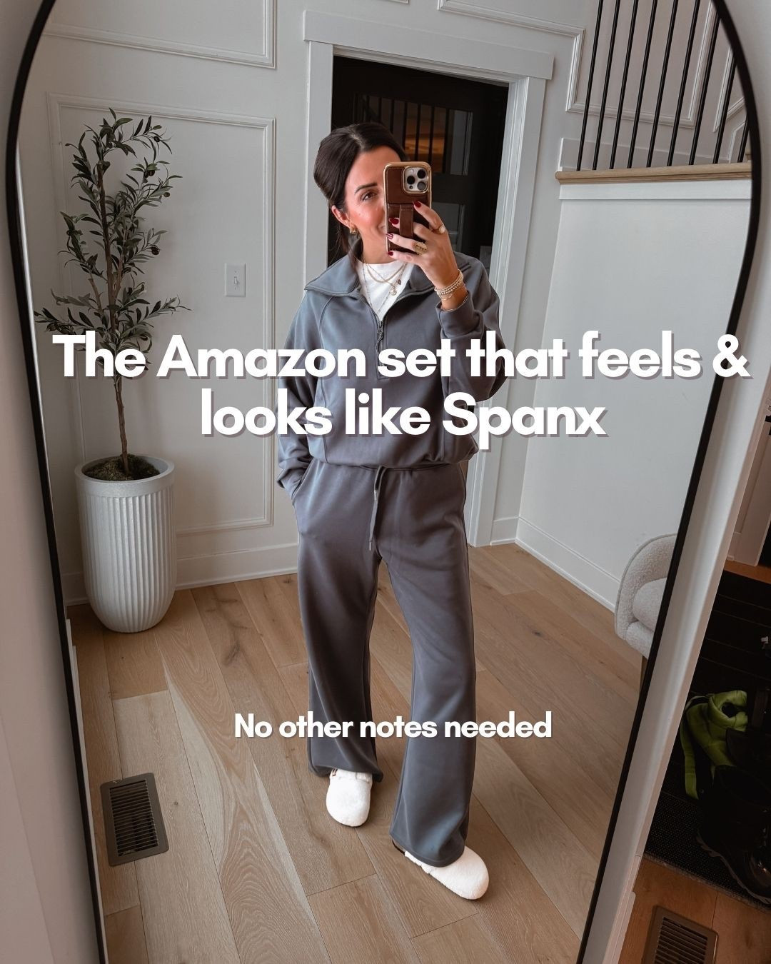 This is my favorite Amazon matching set! It looks and feels just like Spanx, it comes in a ton of different colors, I’m wearing a medium, it is perfect for traveling and leisure! 

#LTKGiftGuide #LTKFindsUnder50 #LTKootd