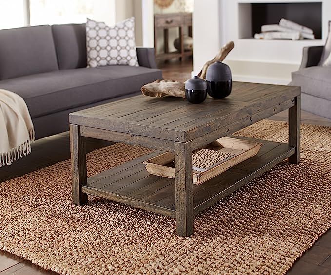 Modus Furniture Craster Coffee Table, Smoky Taupe | Amazon (US)