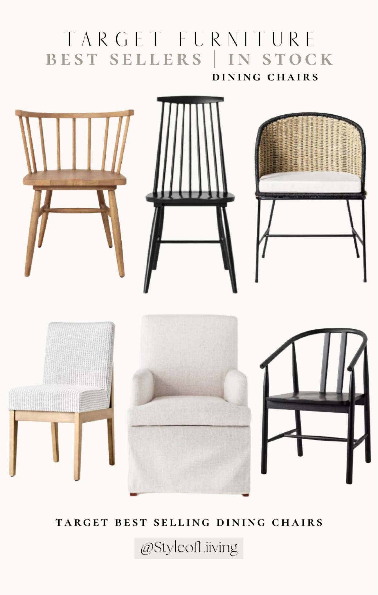 Dining room chairs from Target! Best selling furniture items in stock. Affordable finds. #diningroom #furnituree

#LTKhome #LTKstyletip #LTKfamily