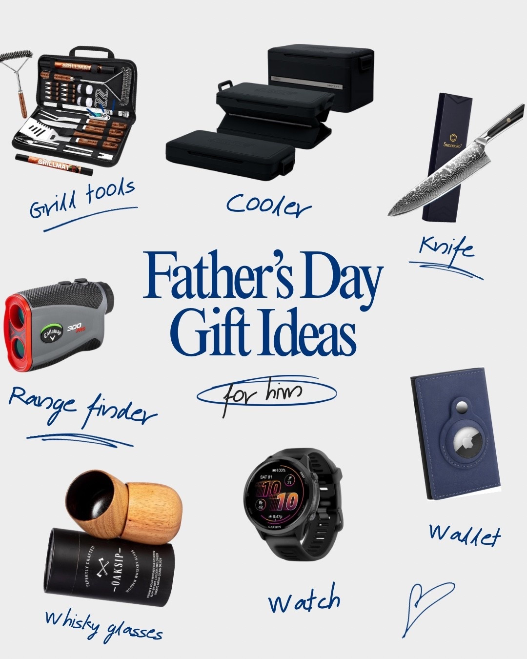 Need a Father’s Day gift? I’ve got you covered. 👏 From grill tools and coolers to golf gadgets, watches, and more—these are gifts he’ll actually use. 🎁

#LTK #FathersDayGiftGuide #GiftsForHim #DadGifts #LTKFinds #AmazonFavorites #GiftIdeas #MensGifts #LTKStyle #FatherDayShopping

#LTKSaleAlert #LTKMens