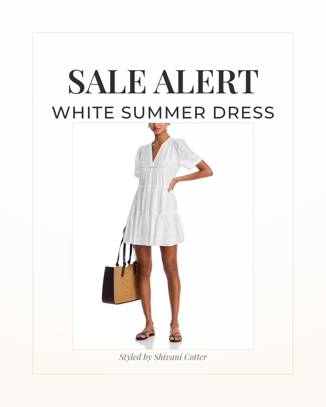 The Cutest White Summer Dress Is On Sale Now!
This V-neck dress is light, airy, perfect for summer, and on sale now! It's designed for a loose fit, but you can definitely size down and still be comfortable in it! It's lightweight but not see-through! Truly a perfect casual summer dress for daily wear, going out to lunch, heading to a resort, or as a beach cover-up. 

 #summerdress #whitedress #lightweightdress #beachstyle #LTKootd #LTKSeasonal #LTKSaleAlert