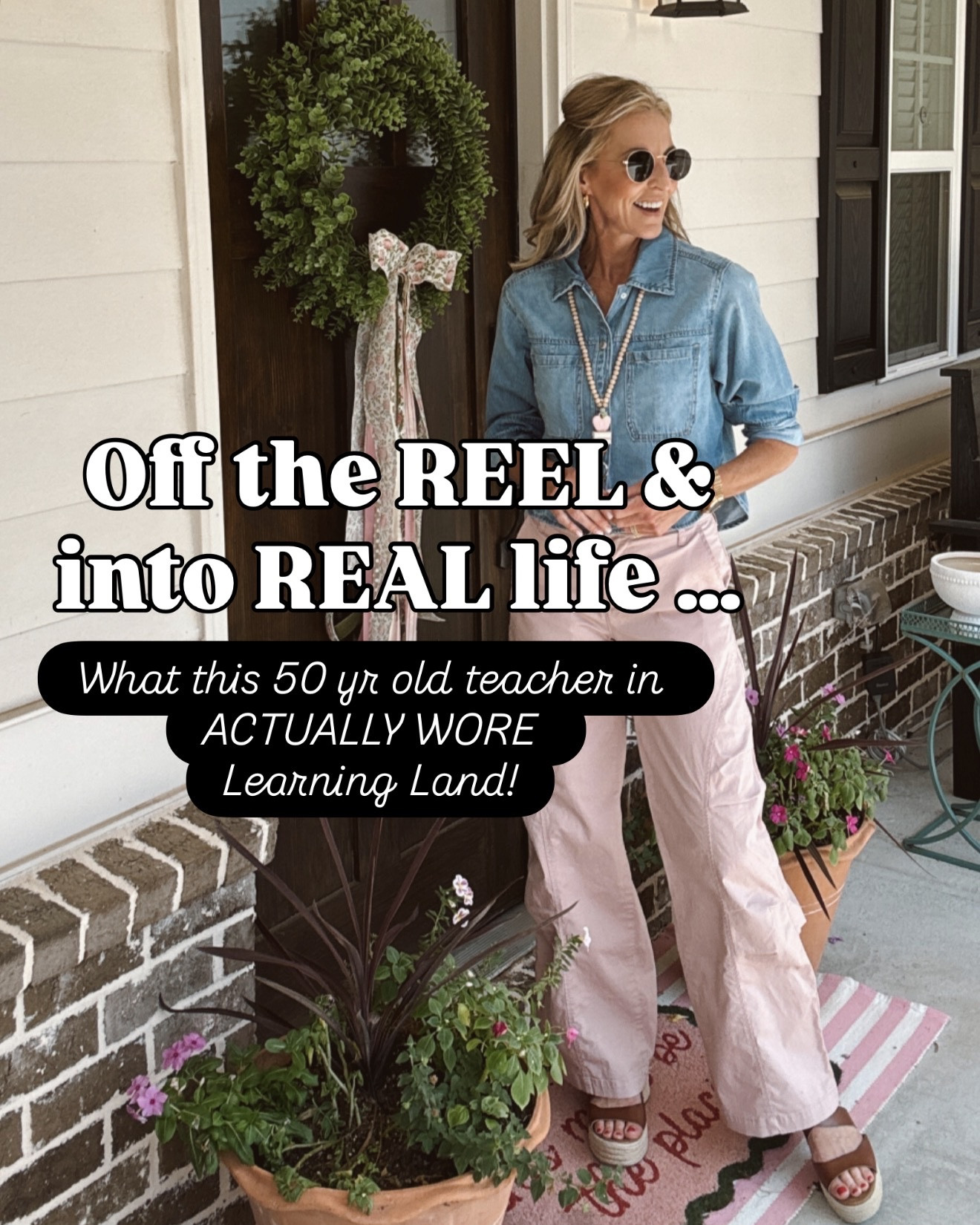 Off the REEL & into REAL life !!! A little peek at what this 50-year-old teacher actually wore this week in Learning Land… plus a couple after-hours looks because teacher life doesn’t end at 4. 😂

Affordable, comfortable, cute and REAL outfits from Target, Amazon, Old Navy, Belk, Gap, J.Crew Factory + more.

Comment WEEK and I’ll send you all the links!

50 year old style, teacher outfits, over 50 fashion, affordable teacher style, workwear for women, fall teacher outfits, casual work outfits, midsize teacher fashion, Target style, Amazon fashion, Old Navy outfits, J.Crew Factory style, real life outfits, what I wore this week