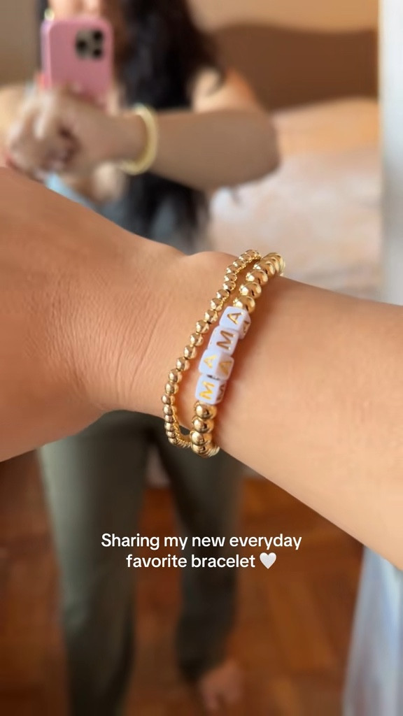 Mama bracelet 🩷 the perfect gift for you or any mom. I love mine, wear it everyday 

#LTKFindsUnder50 #LTKWatchNow #LTKGiftGuide