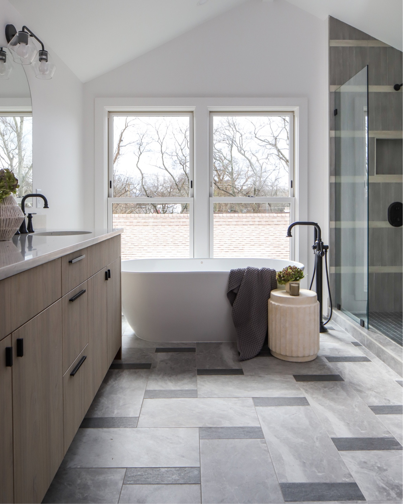 On the hunt for black plumbing fixtures? Look no further. These are some of my favorite black fixtures for bathrooms including standing tub faucet, shower head and fixtures as well as cabinet pulls. 

#LTKhome #LTKunder50 #LTKunder100