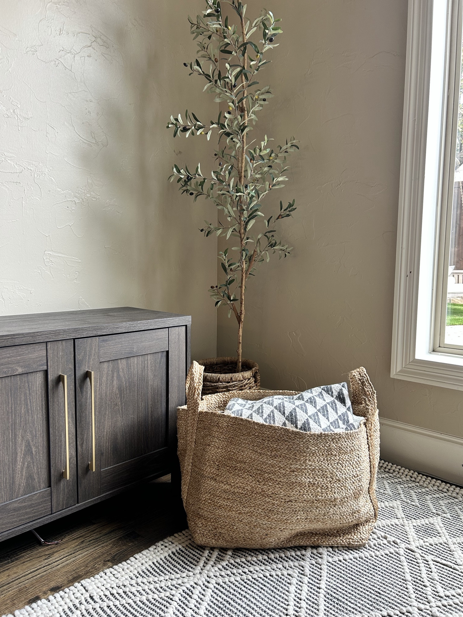 An easy way to soften a corner and add texture to your living space. Woven storage baskets are perfect for blankets, pillows, toys, or plants while adding cozy, neutral home decor to living rooms, bedrooms, and entryways.

#LTKdayinmylife #LTKHome #LTKSeasonal