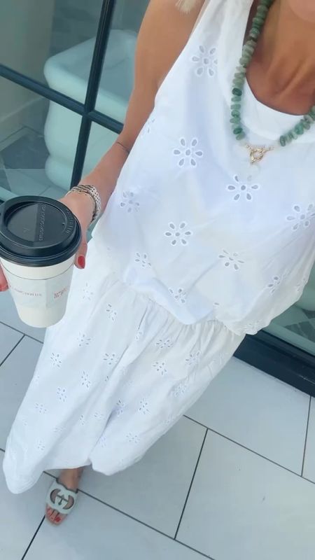 This eyelet set is amazing! This would be great for so many occasions this summer! Wearing XS! 

Loverly grey, Target finds, eyelet, white set, linen set 

#LTKSeasonal #LTKStyleTip