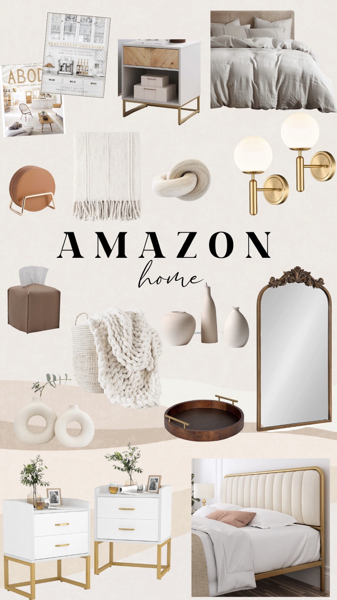 Spruce up your home with these aesthetic neutral pieces from Amazon! Loving this #anthropologymirrordupe 🪞#aesthetichome #amazonhome #amazonneutral #neutralhomedecor #amazonhomeneautral

#LTKhome