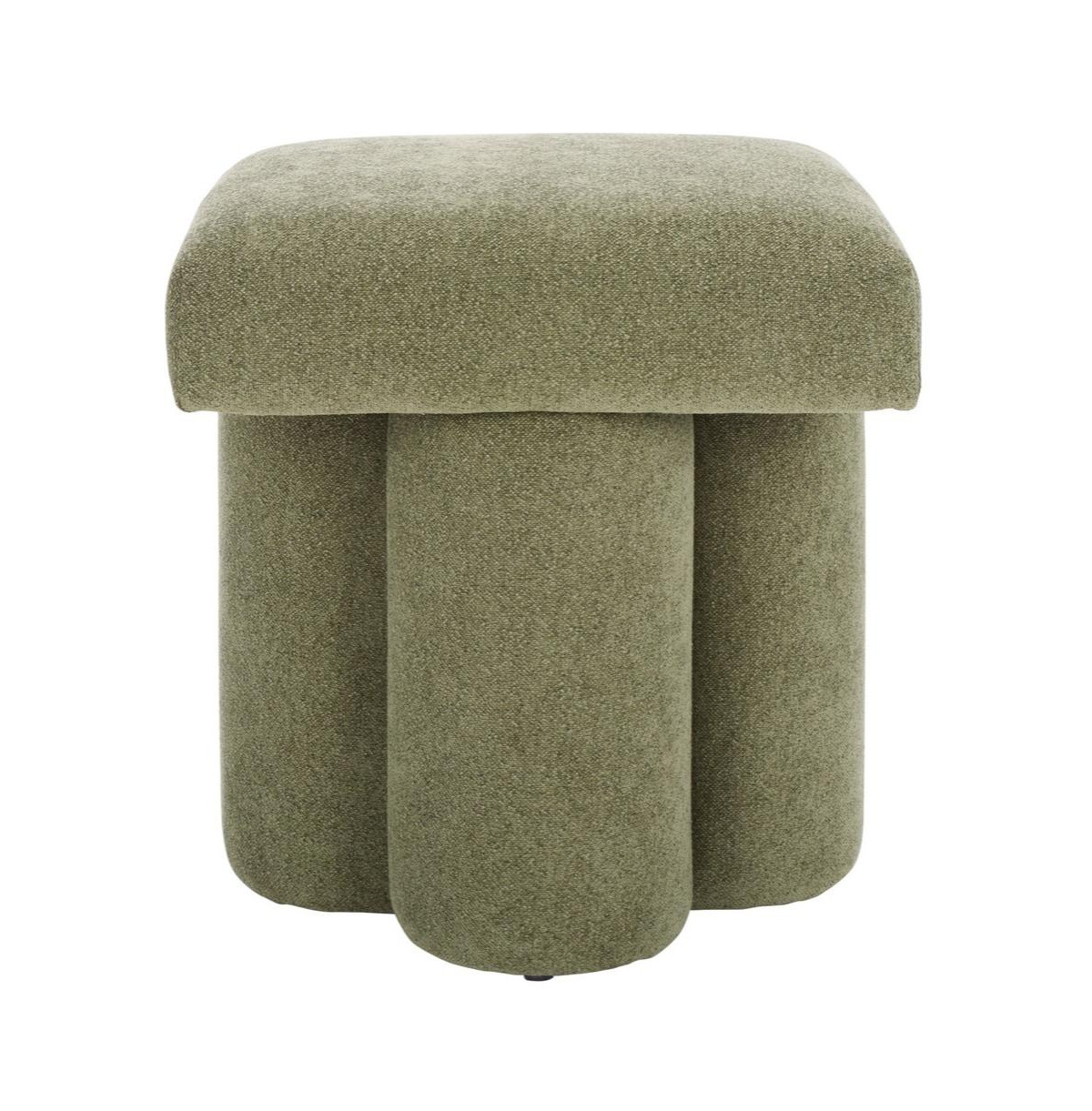 Farq Square Top Ottoman - Moss | Macy's