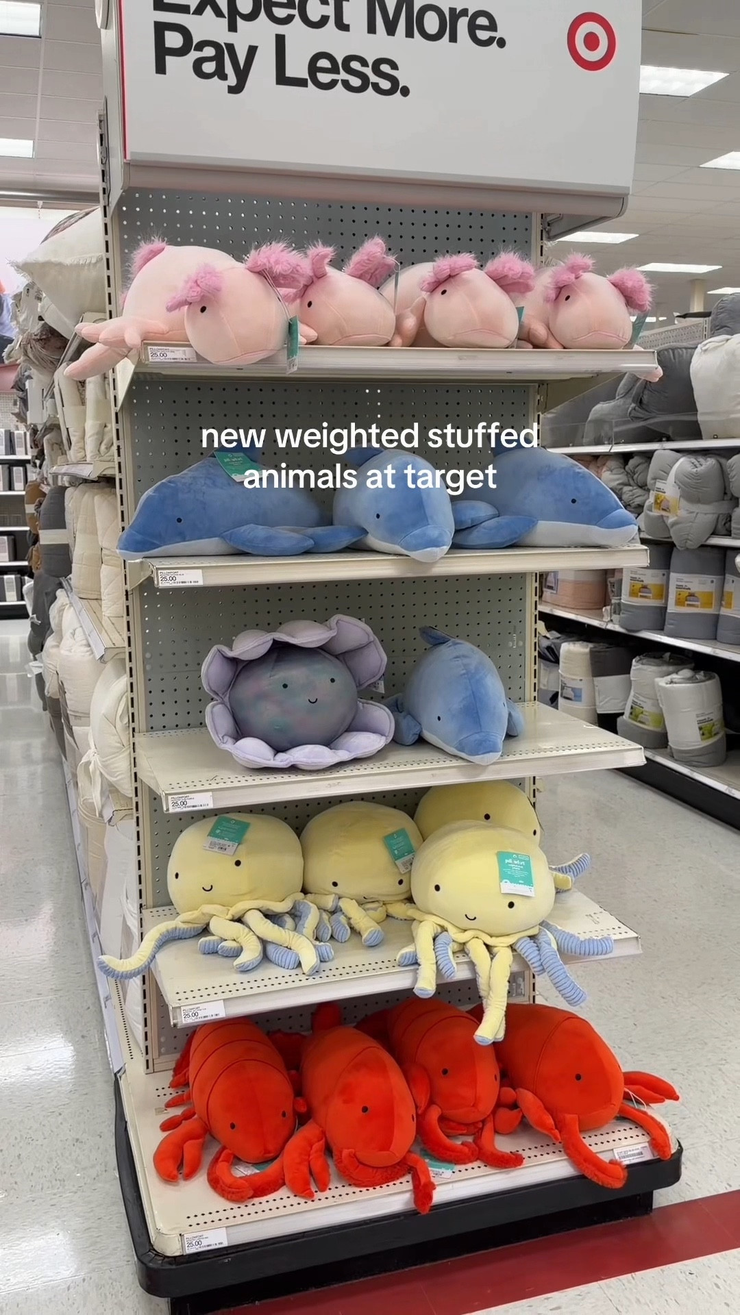 New weighted stuffed animals at Target!! 🥹❤️ 

#target #targetfinds #giftguide #stuffedanimal #plushies #home #kids #bedding #bedroom #livingroom @Target 

#LTKselfcare #LTKKids #LTKHome