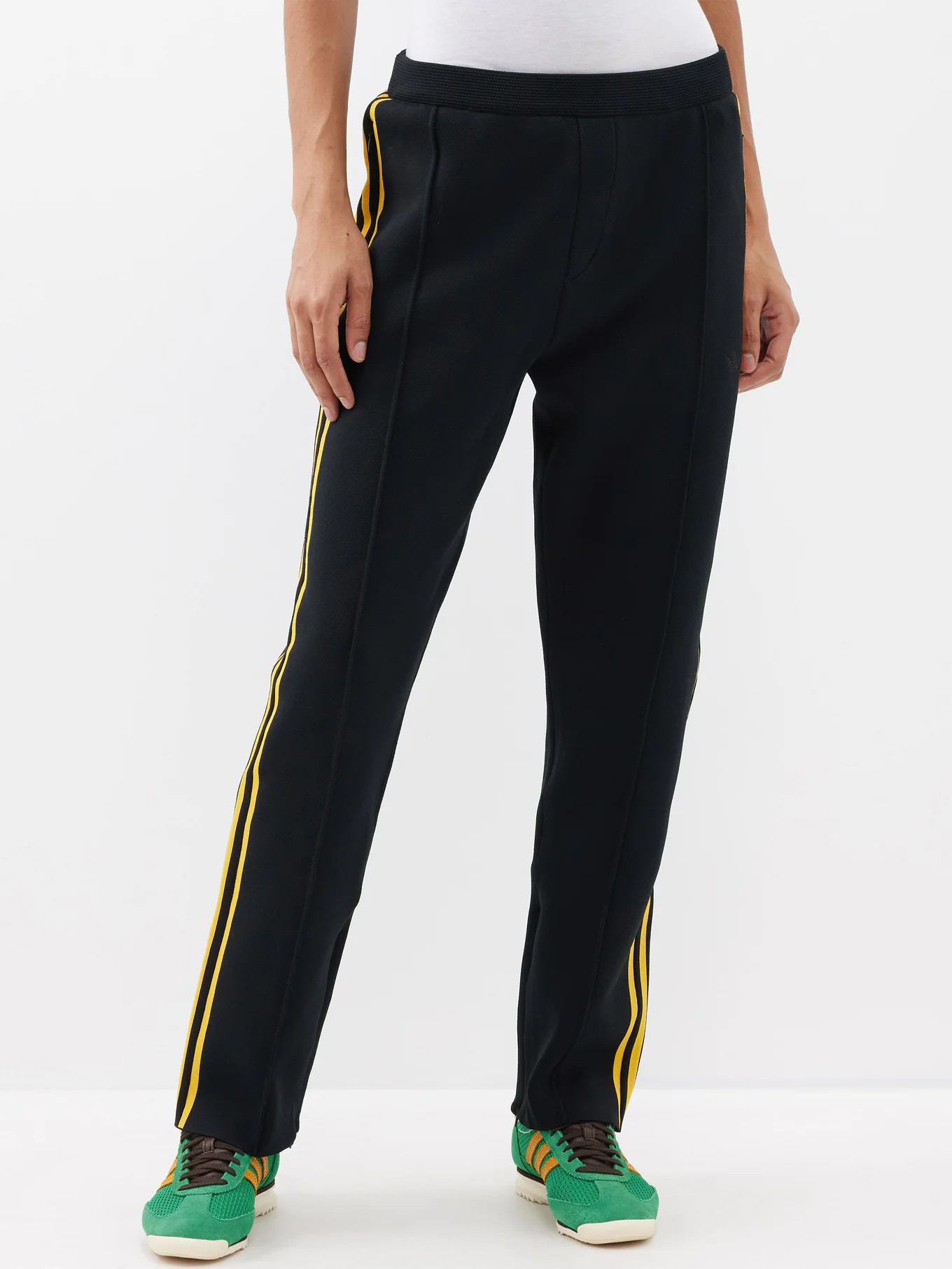 Three-stripe recycled-jersey track pants | Matches (EU)