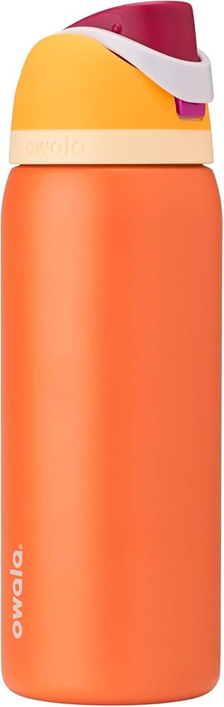 Owala FreeSip Stainless Steel Water Bottle 32 oz Citrus Crush | Amazon (US)