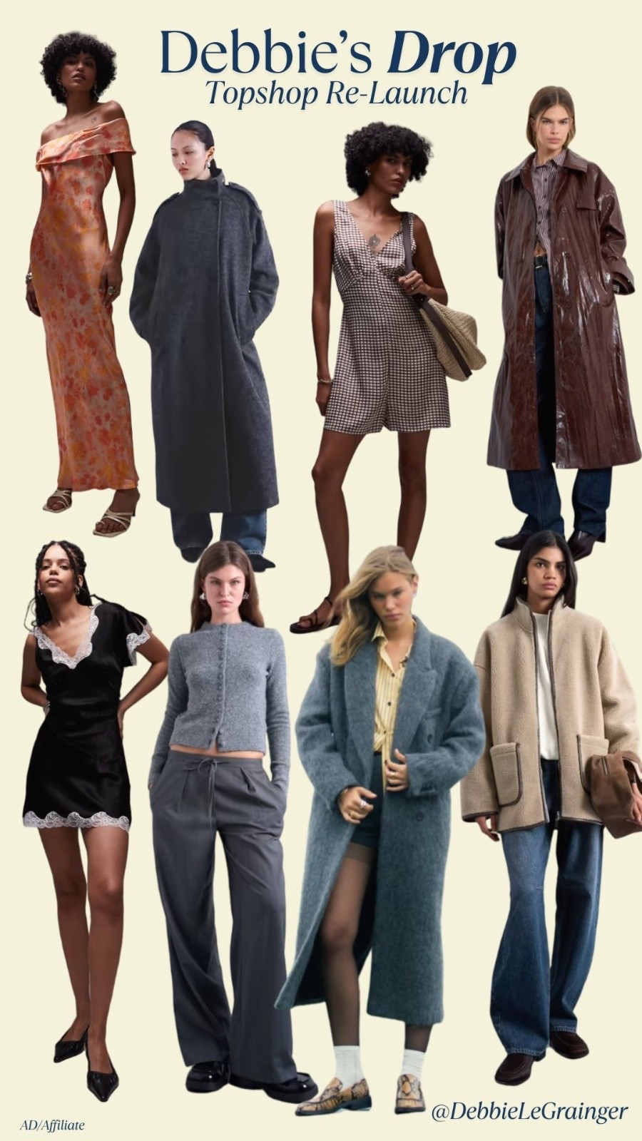 Topshop has officially relaunched on ASOS this week - here are a few of my top looks. The pricing is very competitive and there is a brilliant selection of dresses, jeans and coats. 

#LTKautumn #LTKstyletip #LTKuk