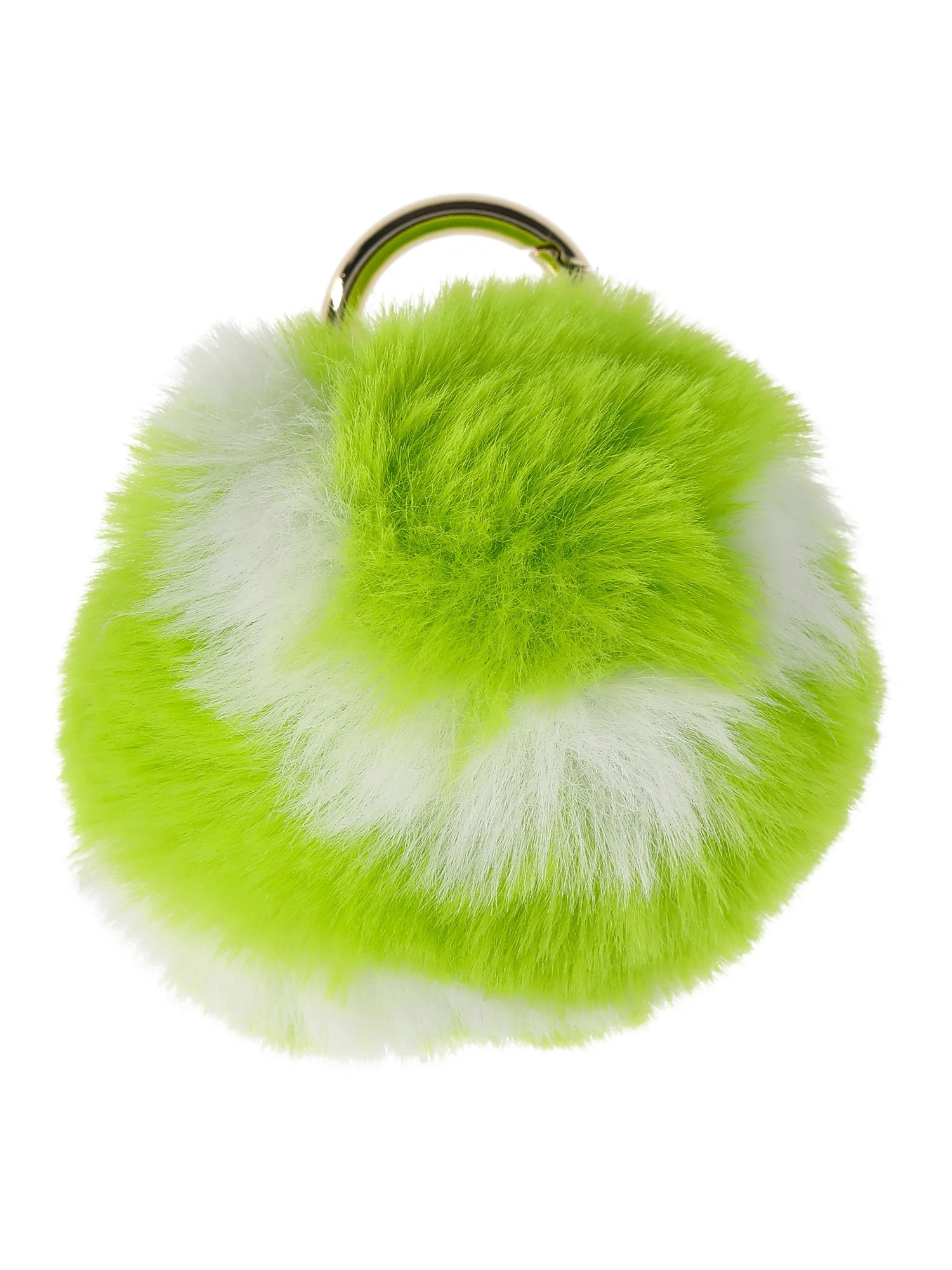 No Boundaries Women's Tennis Ball Pom Pom Bag Charm, Green | Walmart (US)