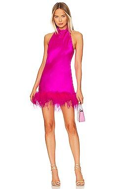 Amanda Uprichard Lunaria Dress in Hot Pink Light from Revolve.com | Revolve Clothing (Global)