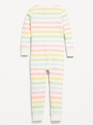Unisex Snug-Fit 2-Way-Zip Pajama One-Piece for Toddler &amp; Baby | Old Navy | Old Navy (US)