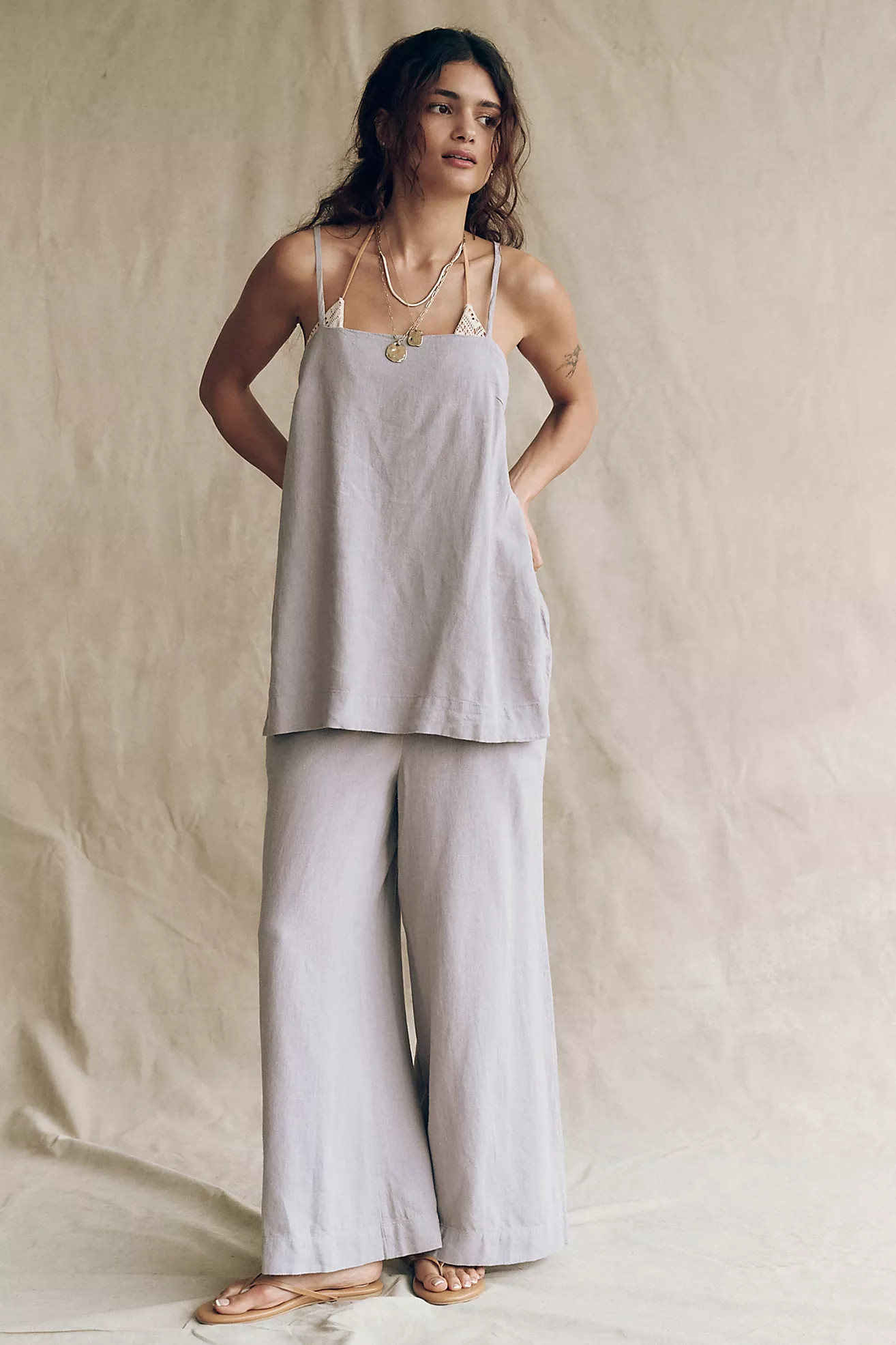 Sightseer Linen Set | Free People (Global - UK&FR Excluded)