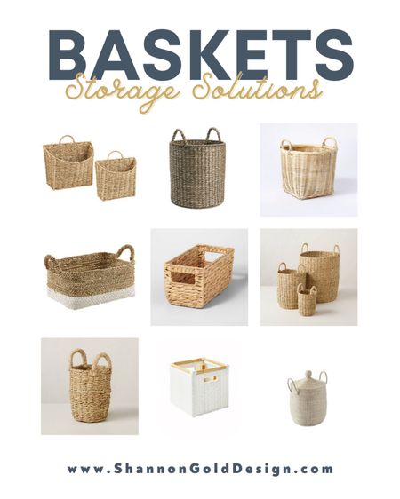 Woven storage baskets. Coastal decor. Store blankets, toys, pet supplies, towels and more beautifully. 



#LTKFind #LTKunder50 #LTKhome