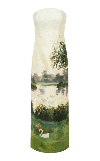 Ava Jacquard Bustier Maxi Dress | Moda Operandi (Global)