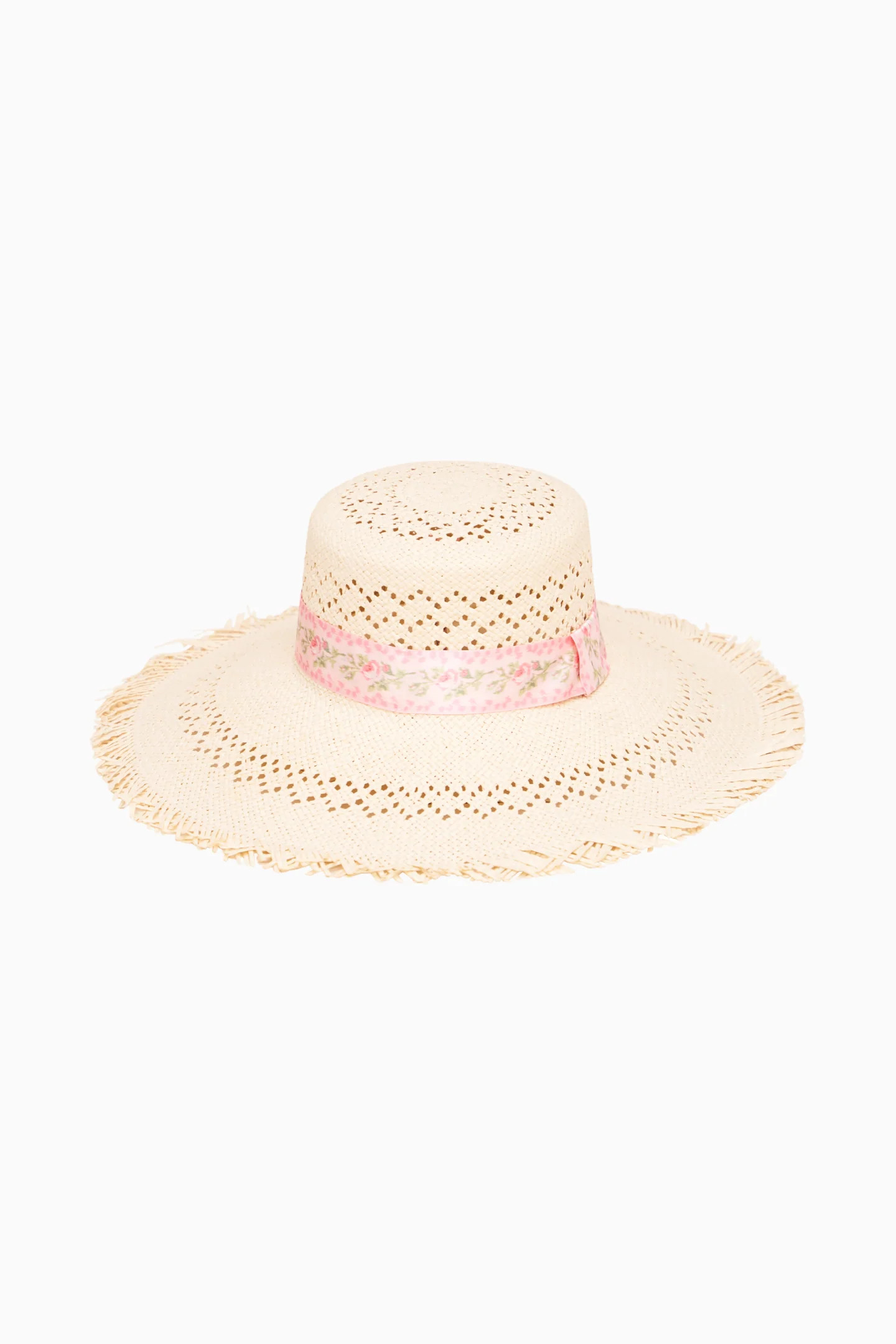 Linara Straw Sun Hat | LoveShackFancy