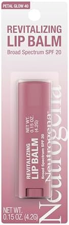 Neutrogena Revitalizing Tinted Lip Balm Broad Spectrum SPF 20 Sunscreen, Moisturizing Lip Balm wi... | Amazon (US)