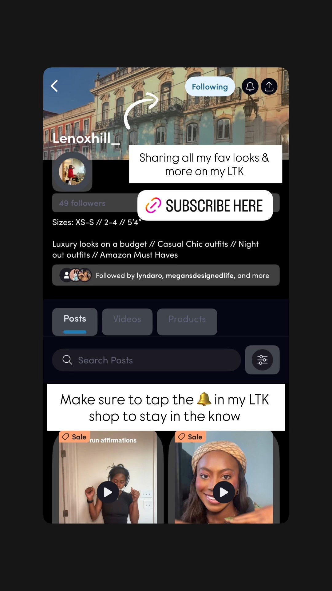 Make sure to stay up to date with all things LTK! 

#LTKCon #LTKU #LTKStyleTip