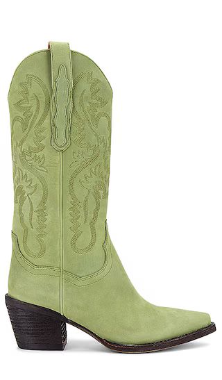 Dagget Boot in Green | Revolve Clothing (Global)